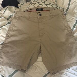 Sperry Men's Khaki Flat Front Shorts